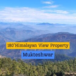 Land in Shaharfatak, 180º himalayan view near Dhanachuli