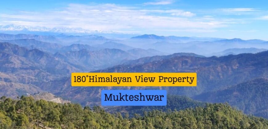 Land in Shaharfatak, 180º himalayan view near Dhanachuli