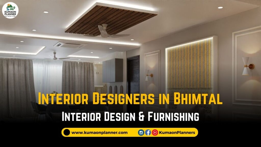 Modern interior furnishing in Bhimtal home